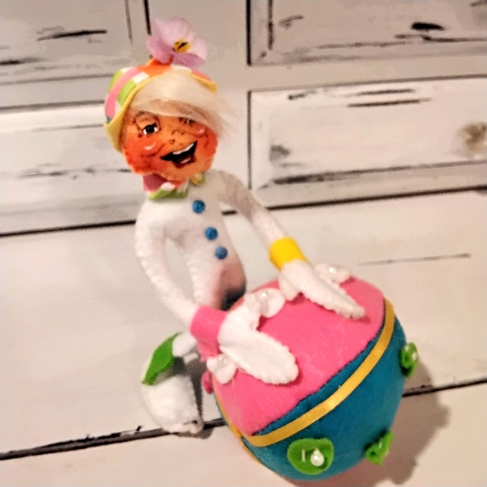 Annalee 5" Easter Egg Roll Elf 🥚nwot